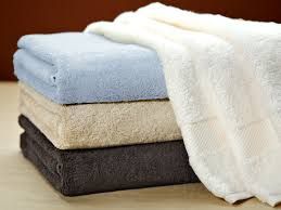 Bleached Cotton Bath Towels, Size : 40x40cm