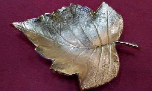 Leaf Shaped Handcrafted Serving Platter