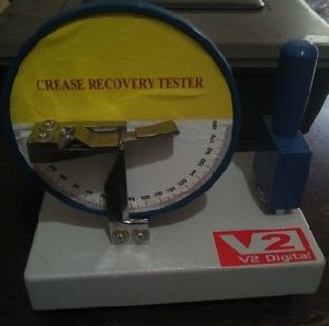 Crease Recovery Tester
