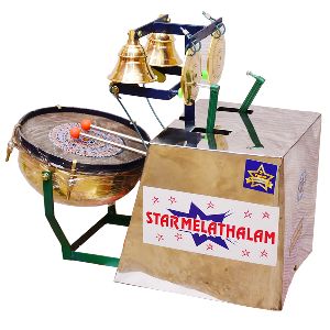 Automatic Temple Drum Bell - Star Melathalam - 10