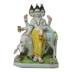 Marble Vishnu Standing Statue