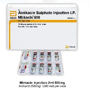 Amikacin Sulphate Injection IP 500 mg / 2ml