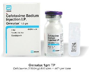 Cefotaxime Sodium Injection IP (Omnatax - 1 gm)