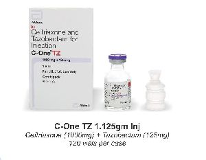 Ceftriaxone and Tazobactam for injection (C -One TZ)