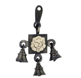 Brass Ganesha Hanging Bell
