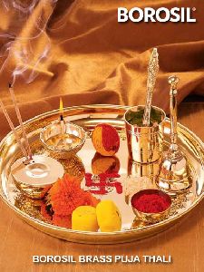 Borosil Brass Puja Thali