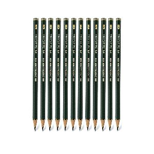 FABER 9000 GRAPHITE PENCILS (4B)-PACK OF 12