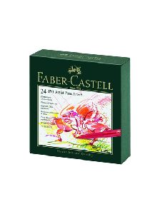 Faber-Castel Pitt Artist Brush Pens (24 Pack), Multicolor