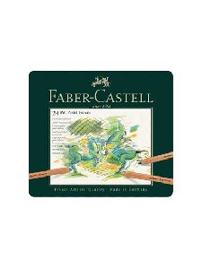 Faber Castell 24 Pitt Pastel Pencils Tin Set