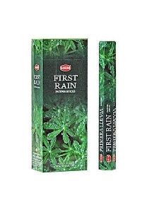 Hem First Rain Incense Sticks- 6 Hex Tubes X 20 g