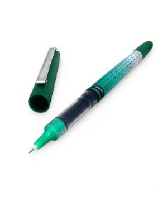 Uni-Ball Vision Needle Roller ball Pen (Pack of 6) Green