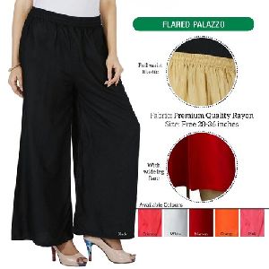 Rayon Palazzo Pants