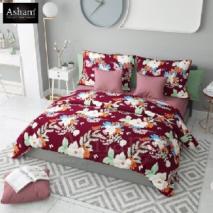 Crystal Printed Bed Sheet