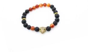 Lava Carnelian Bracelet