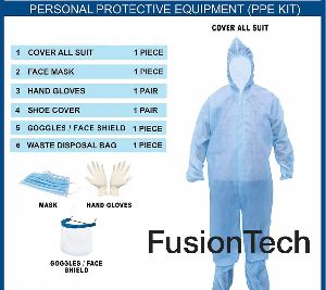 Disposable Gown in PPE kit