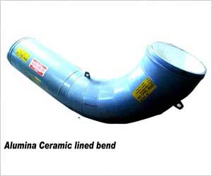Alumina Ceramic Lined Bends and Y-Pieces