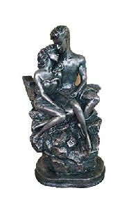 Fiberglass Couple Statue