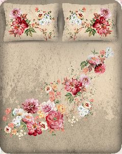 Digital Print Bedsheet 300 TC 100% Premium Cotton Floral MODAHOME