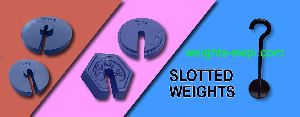 Slotted Weight with Hanger