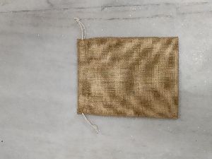 JUTE POUCH WITH COTTON DRAWSTRING