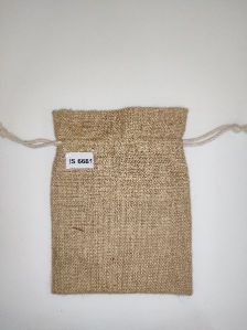 NATURAL JUTE POUCH  .