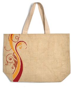 ..PRINTED JUTE BAG