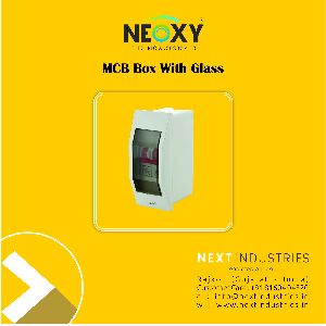 MCB Box with glass