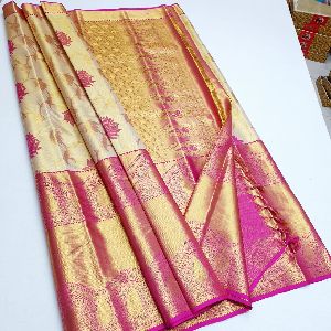 Pure Kanchipuram Bridal Silk Saree