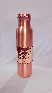 Copper Middle Hammered Bottle