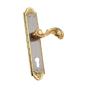 Fancy Brass Mortise Handle Lock