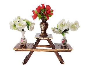 Wooden Flower Pot Stand