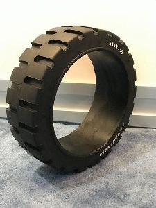 10 X 5 X 6 1/4 Press On Band Forklift Tire