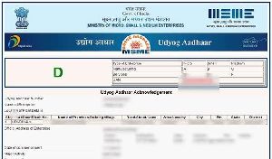 Udyam Udyog Aadhaar MSME Registration Services