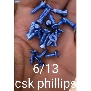 6/13 Inch CSK Phillips Screw