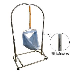 Portable Cradle Stand Chrome (B6085)