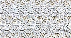 White Polyster Cambric Lace