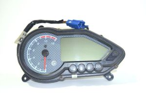 Rectangular Plastic Two Wheeler Meter Assembly, For Automobile Use, Display Type : Analog, Digital