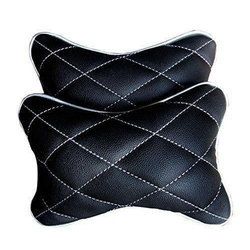 Black Leather Neck Pillows