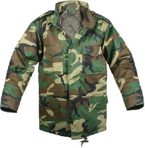 Camouflage Cotton Indian Army Officer Jacket, Size: 40Inch