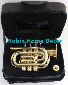 Brass Pocket Trumpet