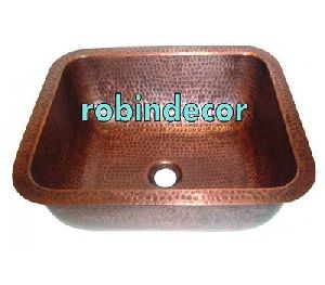 Copper & Brass Wash Basin