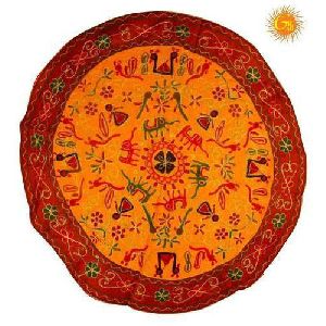Round Multicolor Mandala Table Cloth