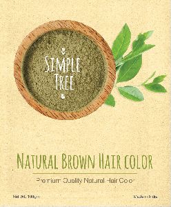 Simple Tree Natural Brown Hair Color