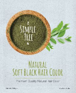 Simple Tree Natural Soft Black Hair Color