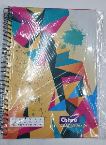 A4 Spiral Notebook 200 Page Charu