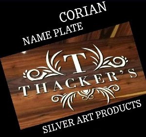Corian Name Plate