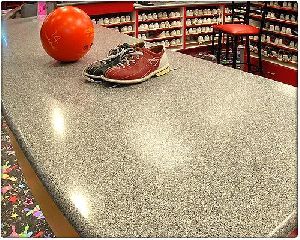 Solid Surface Showroom Countertops