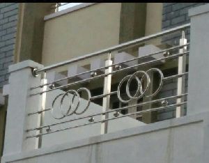 Stainless Steel Balcony Railing Buy Stainless Steel Balcony Railing For Best Price At Inr 1 25 K Piece S Approx