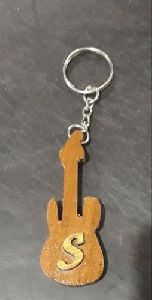 wooden key chain