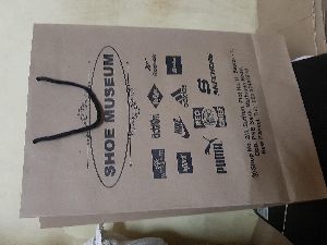 Handle bag for cloth shop